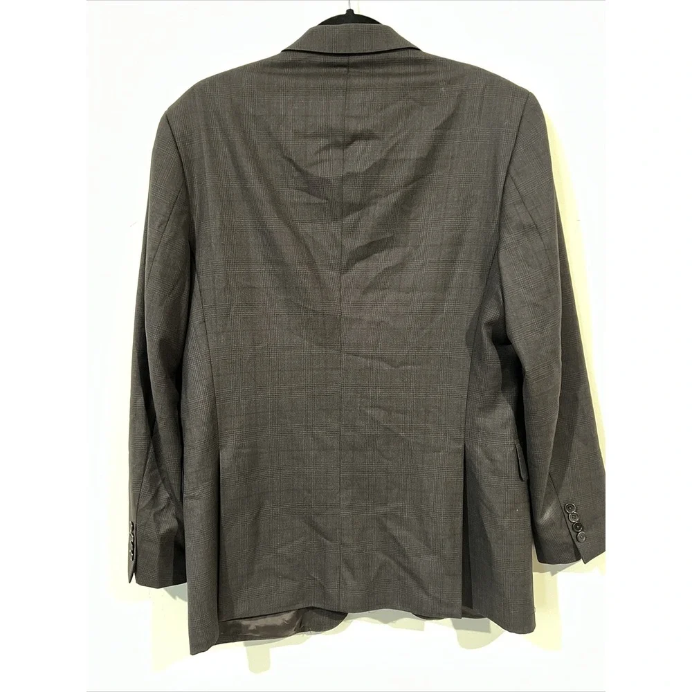 ermenegildo zegna Traveller blazer Brown Australian Wool Size 40R Made In Italy